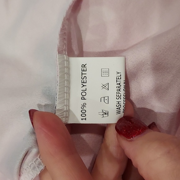 Pretty in Pink Adjustable Spaghetti Strap Maxi Dress with Floral Print Size 2x - Picture 7 of 8